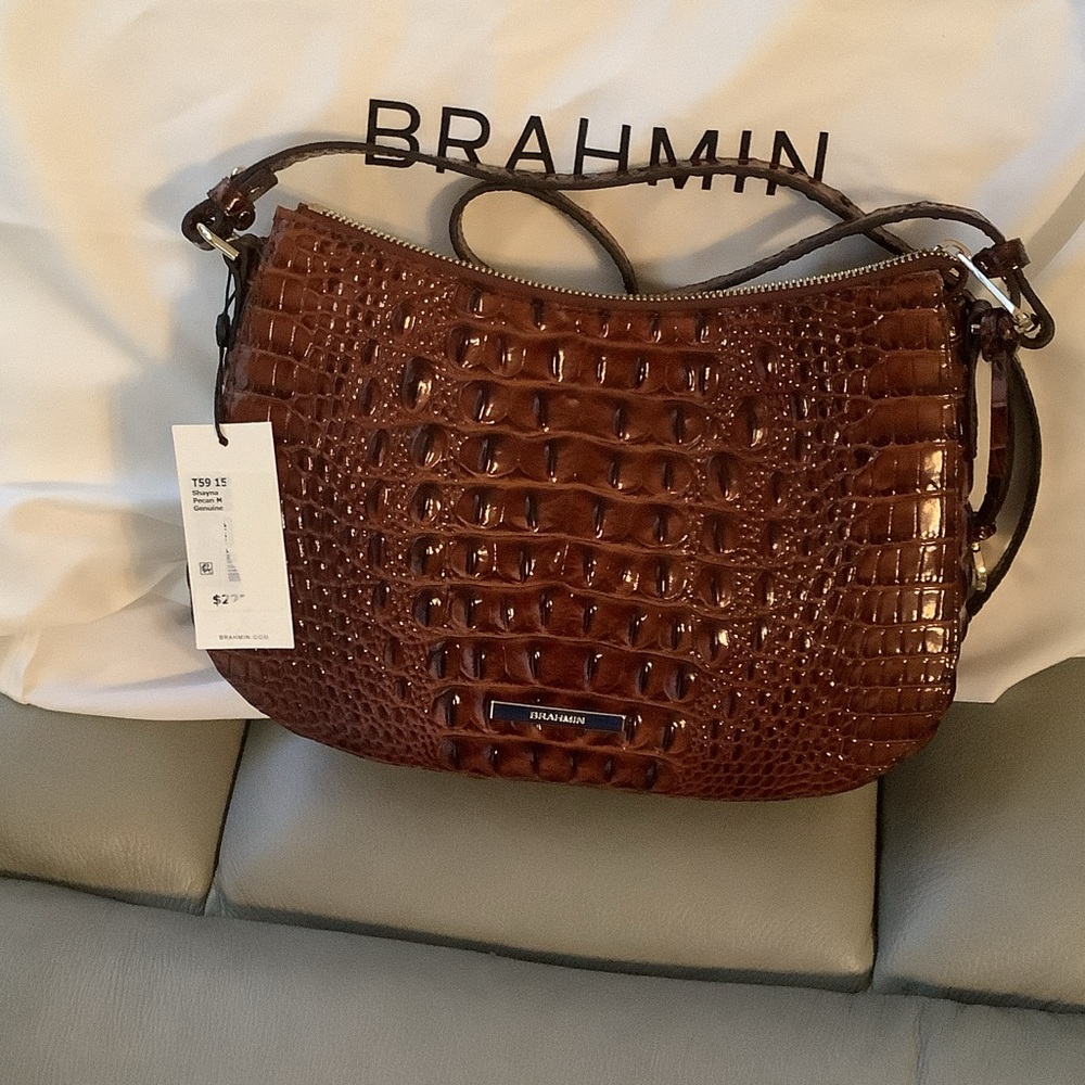 Brahmin Shayna crossbody Pecan Melbourne